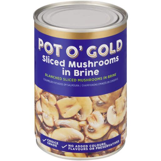  POT O GOLD MUSHROOMS PIECES&amp;STEMS 400G