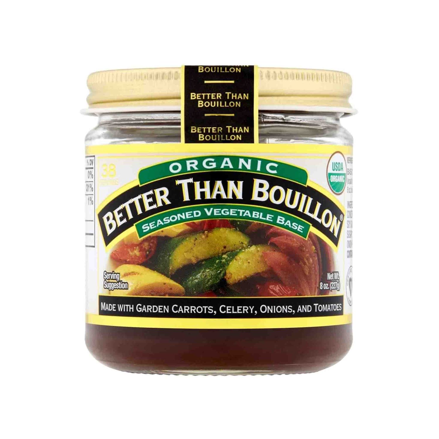 BETTER THAN BOUILLON VEGETABLE BASE  8OZ