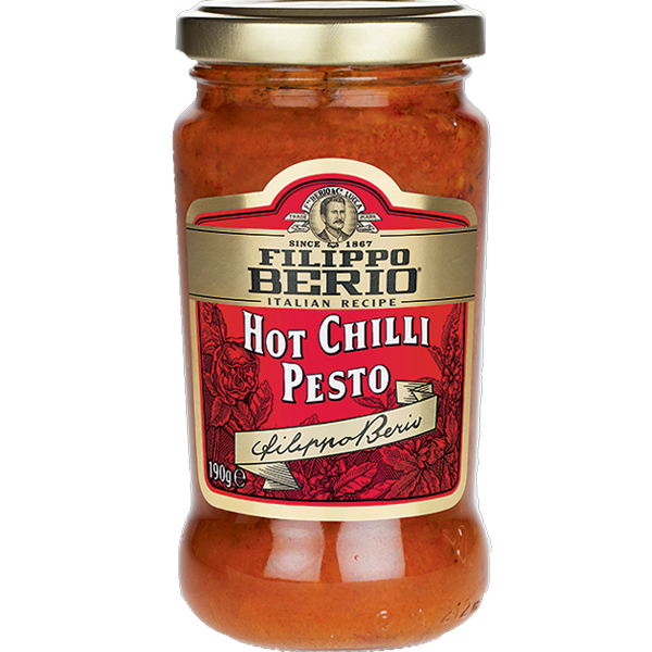 FILIPPO BERIO HOT CHILLI PESTO 190G FILIPPO BERIO HOT CHILLI PESTO 190G