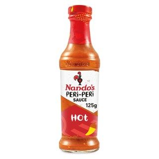 NANDO'S HOT PERI-PERI SAUCE 125G NANDO'S HOT PERI-PERI SAUCE 125G