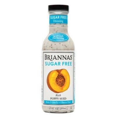 BRIANNA'S POPPY SEED DRESSING SUGAR FREE 12 FL OZ BRIANNA'S POPPY SEED DRESSING SUGAR FREE 12 FL OZ