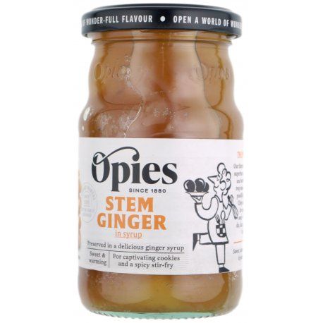 OPIES STEM GINGER IN SYRUP 280G OPIES STEM GINGER IN SYRUP 280G