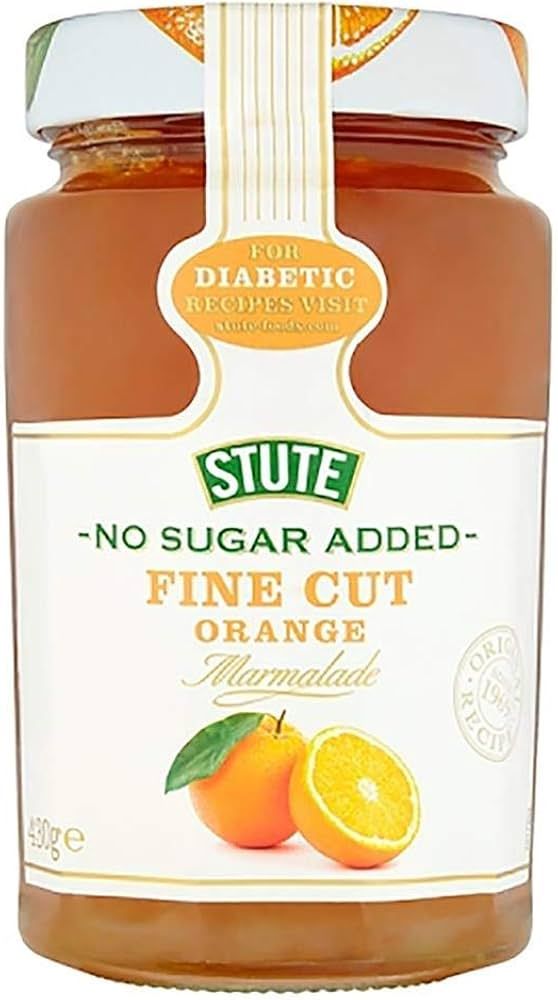 STUTE MARMALADE NO ADDED SUGAR 430G STUTE MARMALADE NO ADDED SUGAR 430G