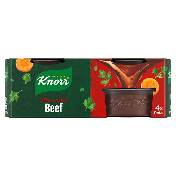 KNORR STOCK POT RICH BEEF 4X28G