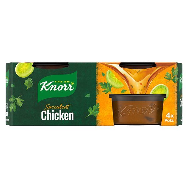 KNORR STOCK POT CHICKEN 4X28G KNORR STOCK POT CHICKEN 4X28G
