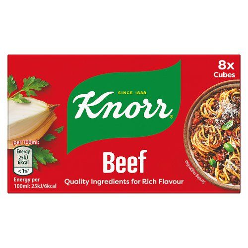KNORR STOCK CUBES BEEF 8'S KNORR STOCK CUBES BEEF 8'S