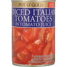 POT O GOLD DICED ITALIAN TOMATOES 400G POT O GOLD DICED ITALIAN TOMATOES 400G