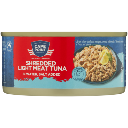 CAPE POINT SHREDDED TUNA IN BRINE 170G