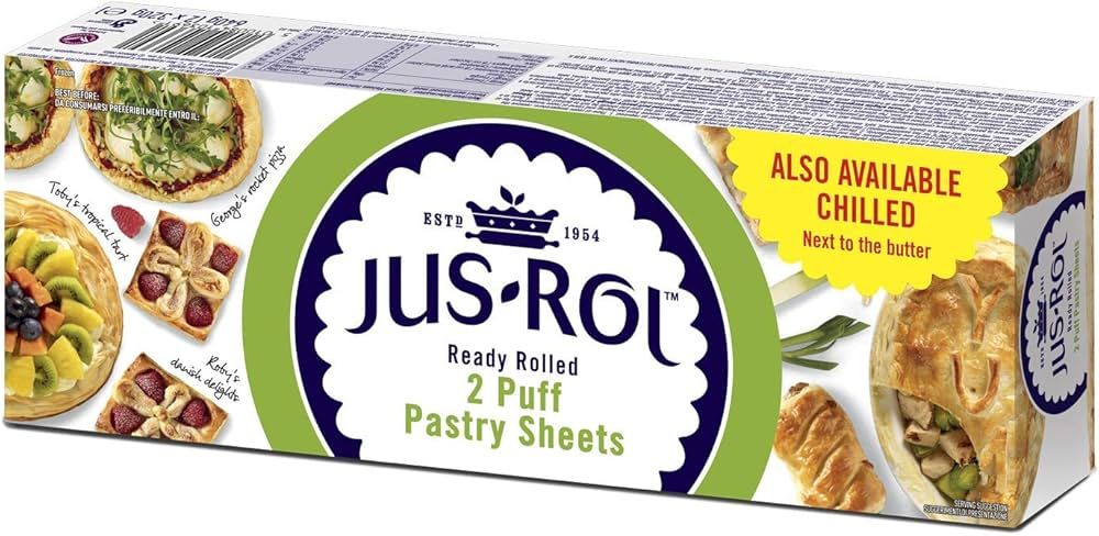 JUS ROL PUFF PASTRY SHEETS 640G (2 X 320G)