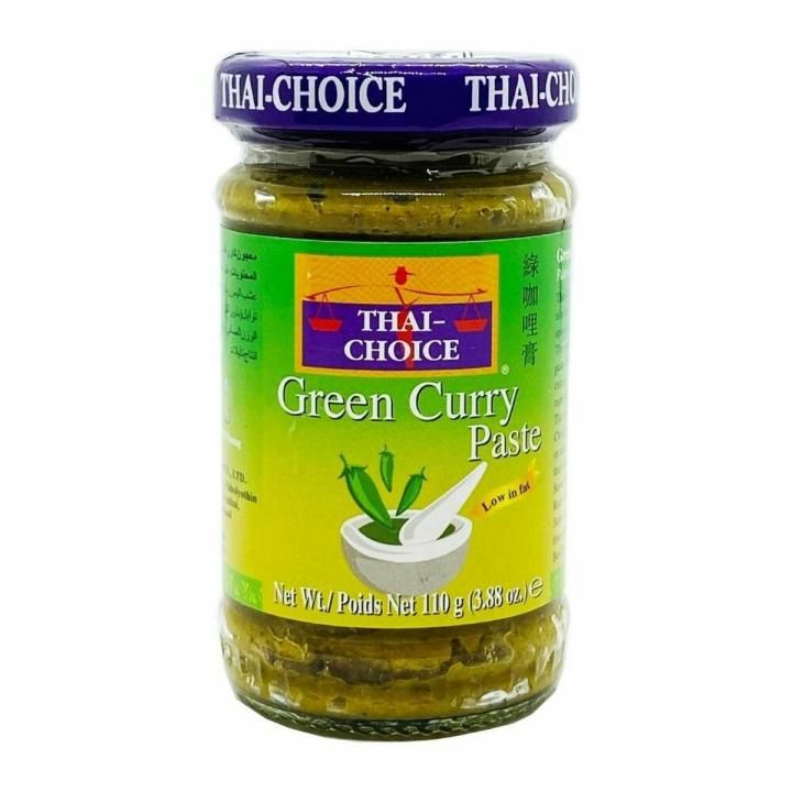 THAI CHOICE GREEN CURRY PASTE 110G