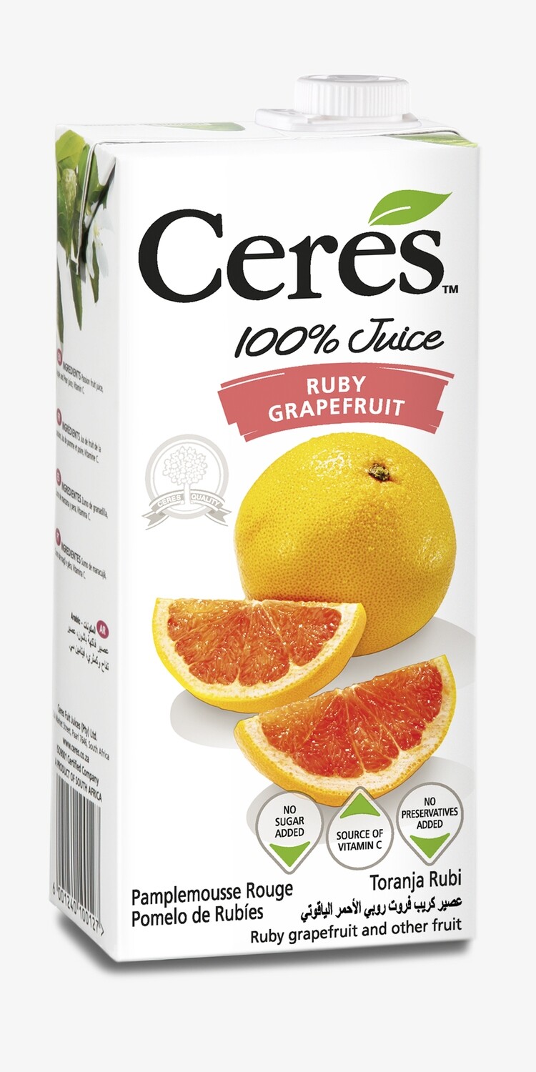 CERES 1000ML - RUBY GRAPEFRUIT