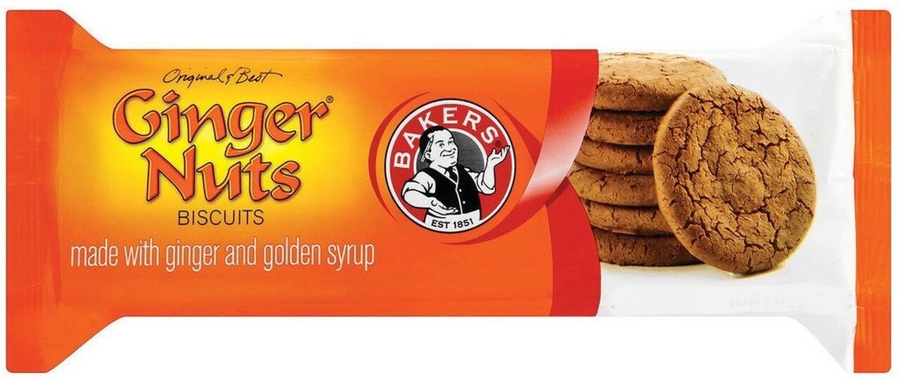BAKERS GINGER NUTS 200g BAKERS GINGER NUTS 200g