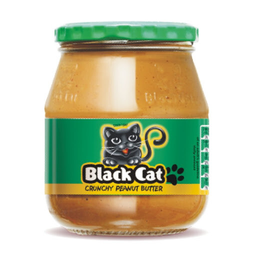 BLACK CAT PEANUT BUTTER CRUNCHY BLACK CAT PEANUT BUTTER CRUNCHY