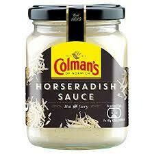 COLMANS HORSERADISH SAUCE 136G