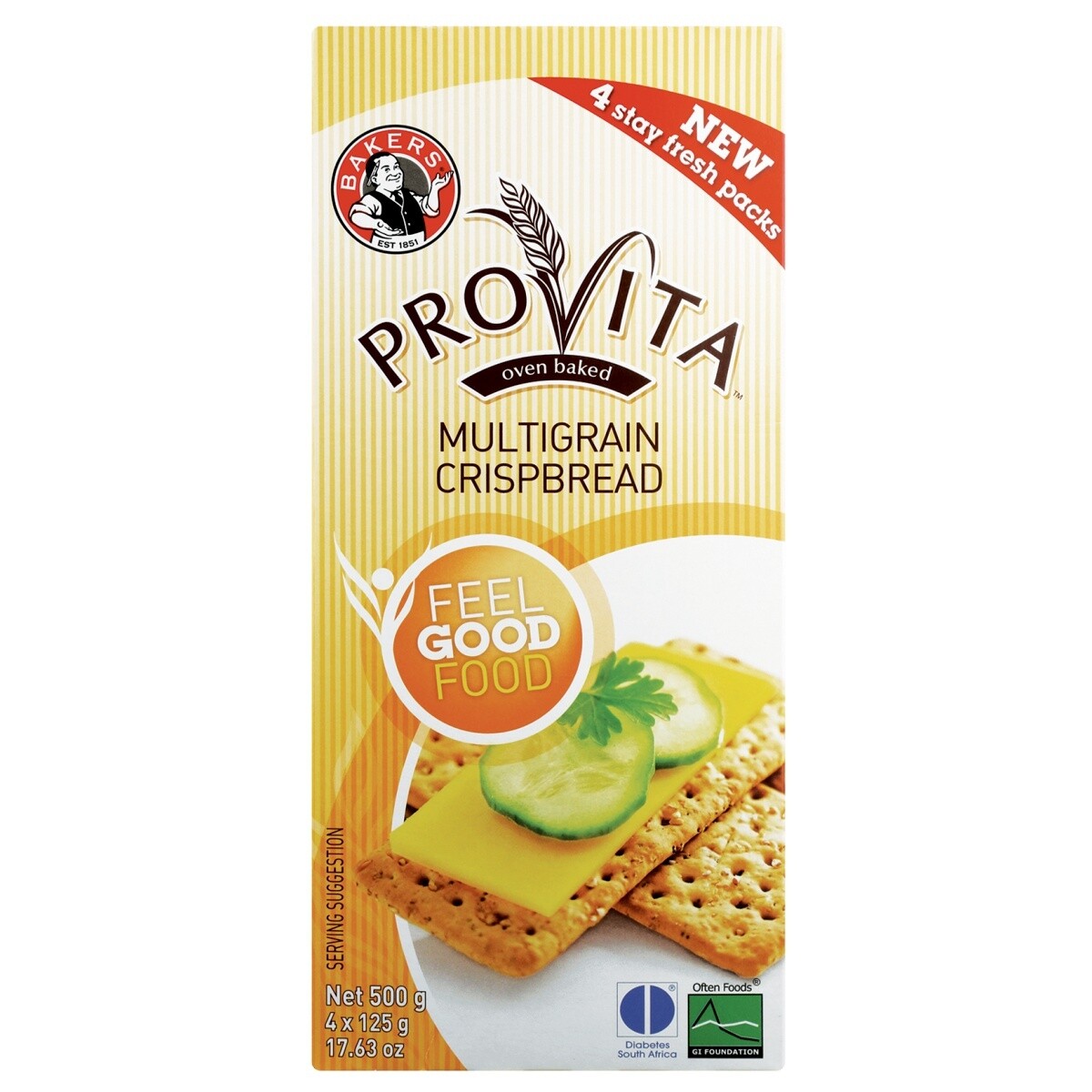BAKERS PROVITA MULTIGRAIN 250G
