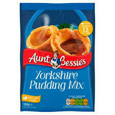 AUNT BESSIE'S MIX YORKSHIRE PUDDING 120G AUNT BESSIE'S MIX YORKSHIRE PUDDING 120G