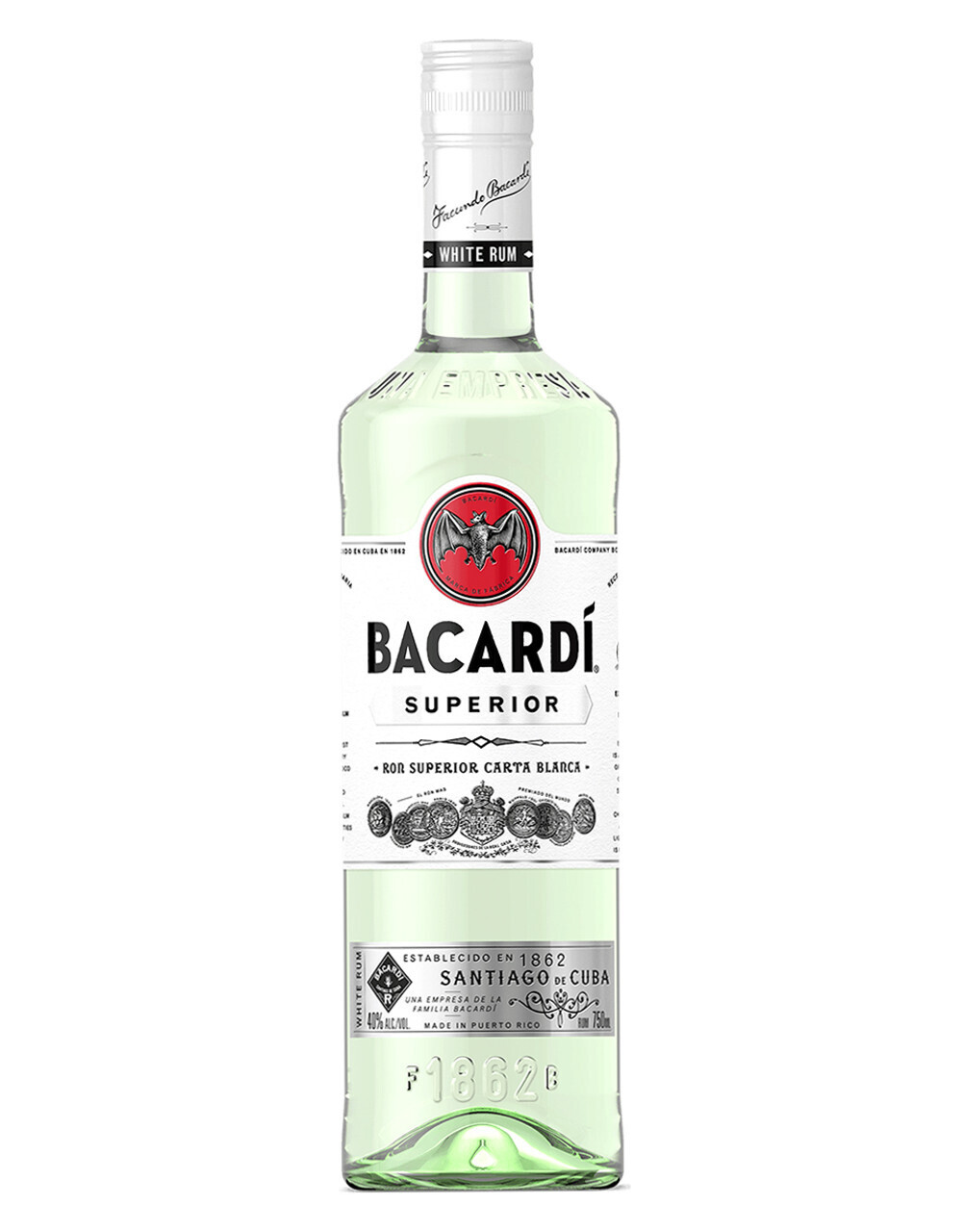 BACARDI SUPERIOR 750ML BACARDI SUPERIOR 750ML