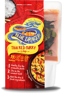 BLUE DRAGON THAI RED CURRY 3 STEP KIT 253G BLUE DRAGON THAI RED CURRY 3 STEP KIT 253G