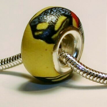 Tiger Swallowtail Butterfly Bead