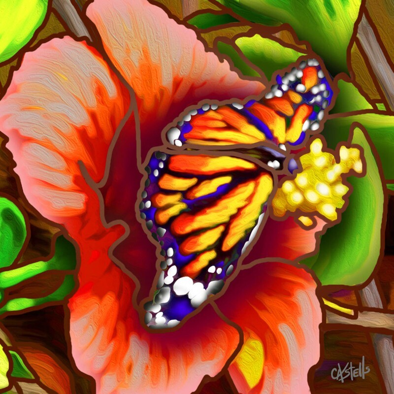 Tile &quot;Mariposario&quot;