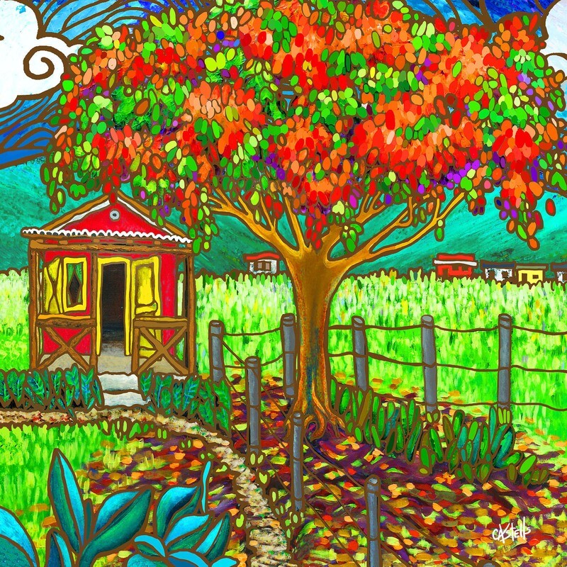 Tile &quot;Casita del Valle&quot;