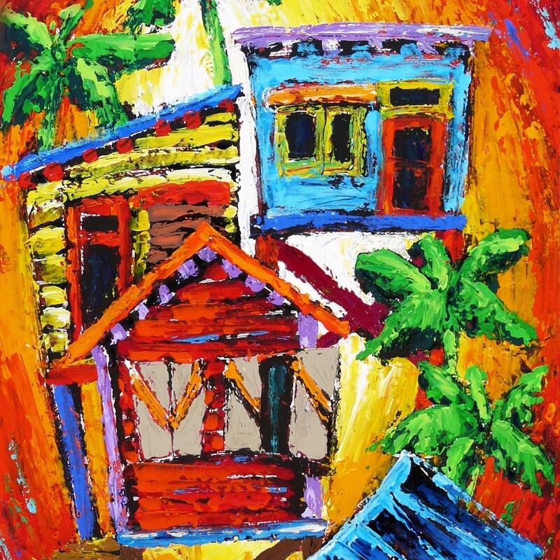 Tile &quot;Violetas II&quot;