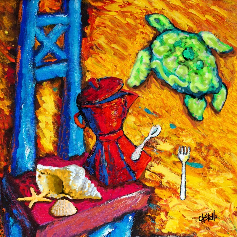 Tile &quot;Bodegones y Playa I&quot;