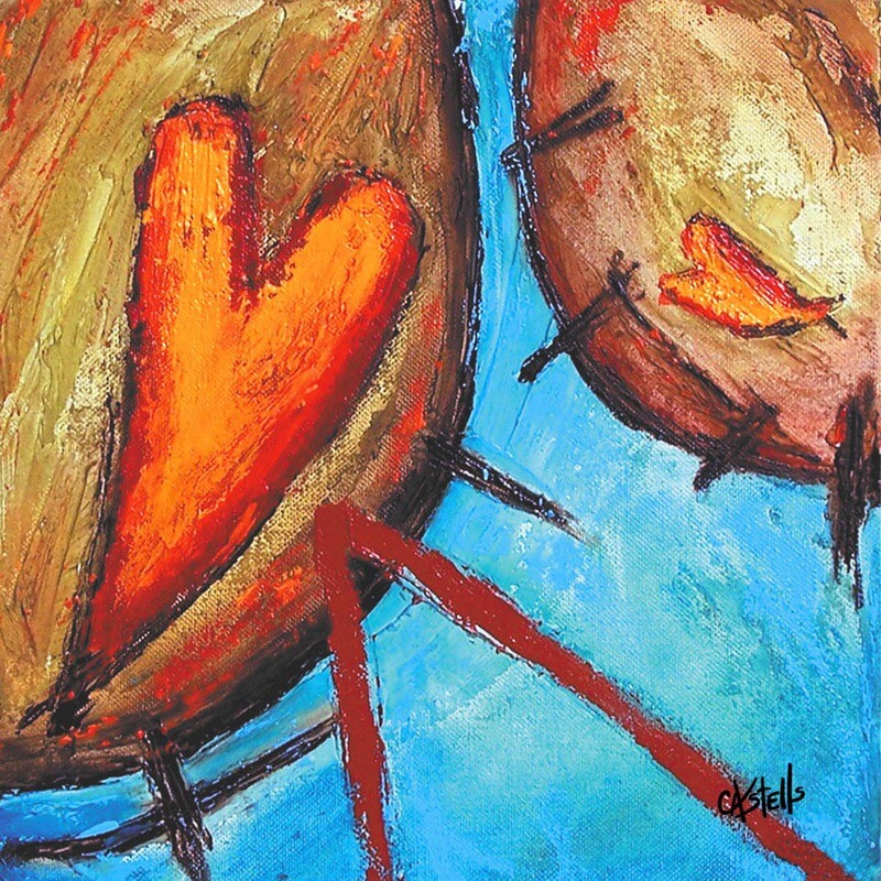 Tile &quot;Corazon Cosido&quot;