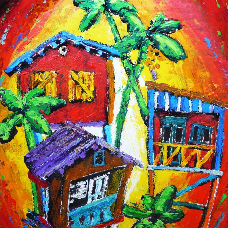 Tile &quot;Violetas I&quot;