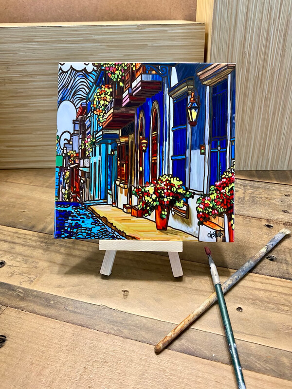 Tile &quot;Calle San Justo&quot;