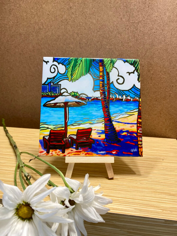 Tile &quot;Playa del Perrito&quot;