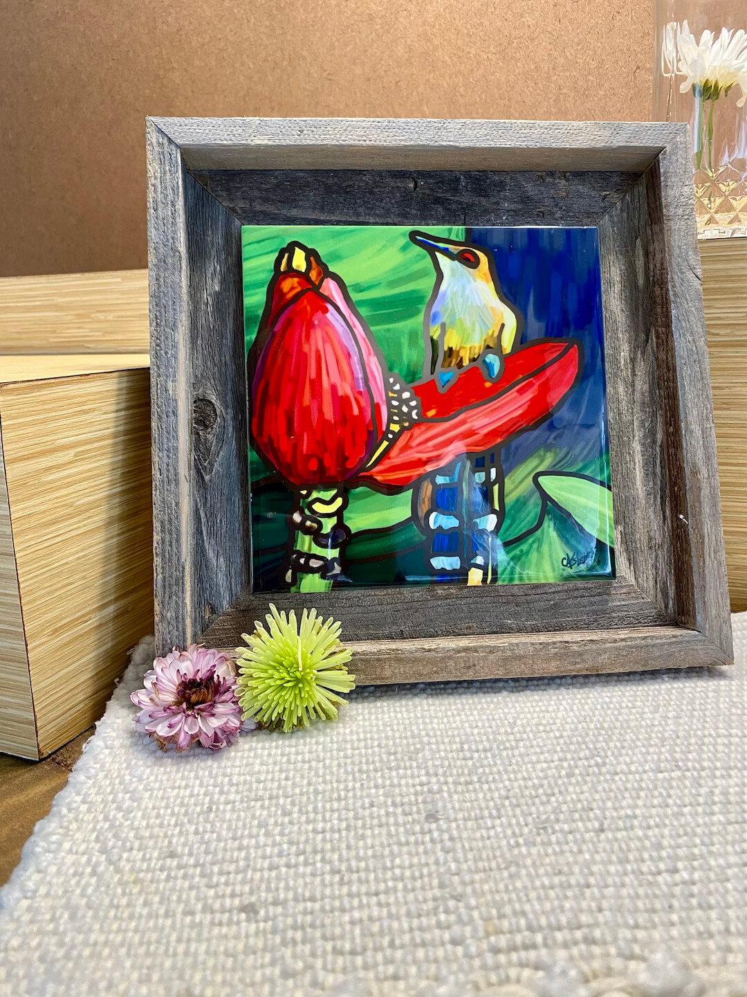 Tile &quot;Pajaro Bobo&quot;