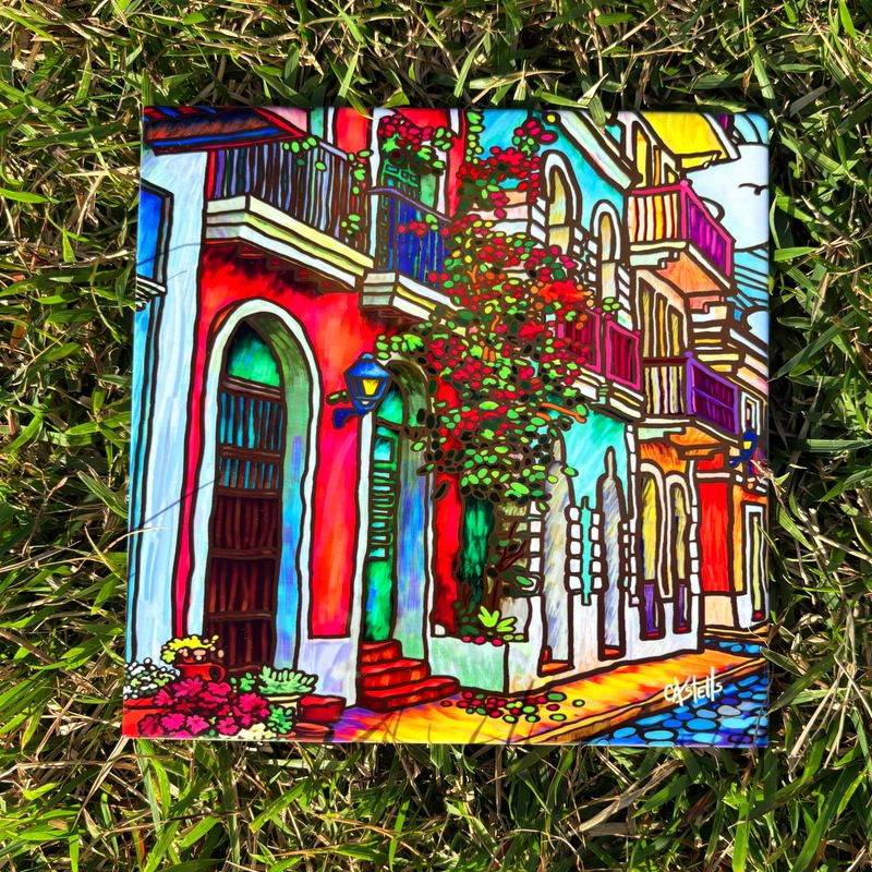 Tile &quot;Balcones Sanjuaneros&quot;