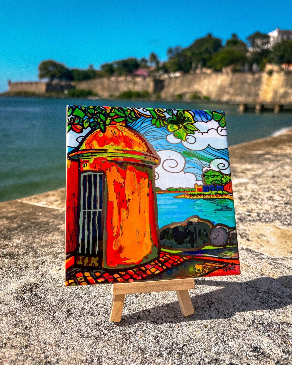 Tile &quot;Paseo de la Princesa&quot;
