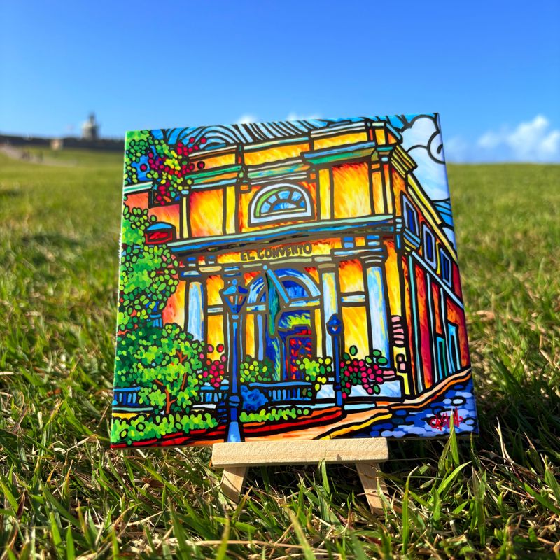 Tile &quot;Hotel El Convento&quot;
