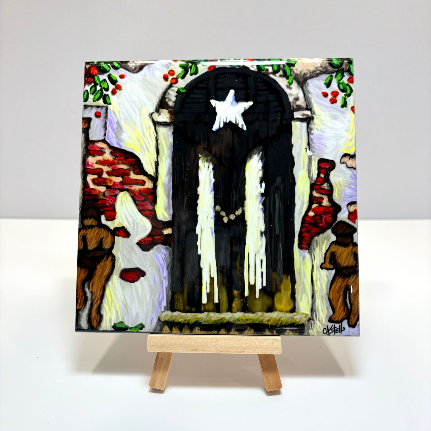Tile &quot;Puerta Bandera Negra&quot;