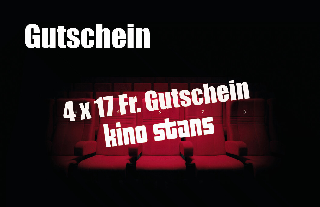Weihnachts-Special  4 x 17.-- Fr., Kino Stans