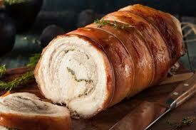 Porchetta al forno a legna senza conservanti - 1 kg