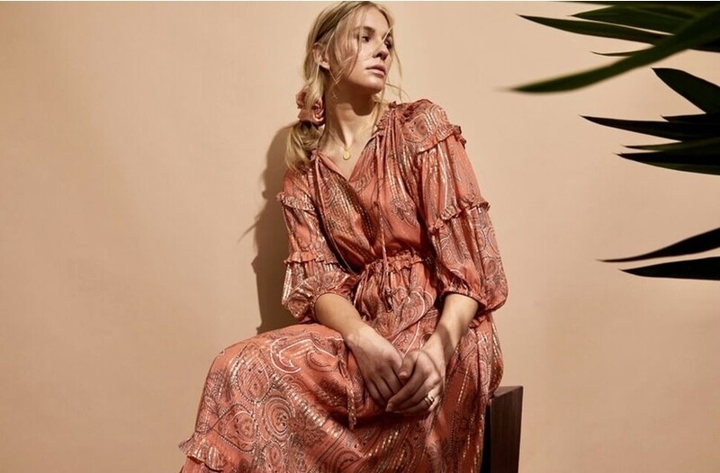Summer Dress Paisley Print
