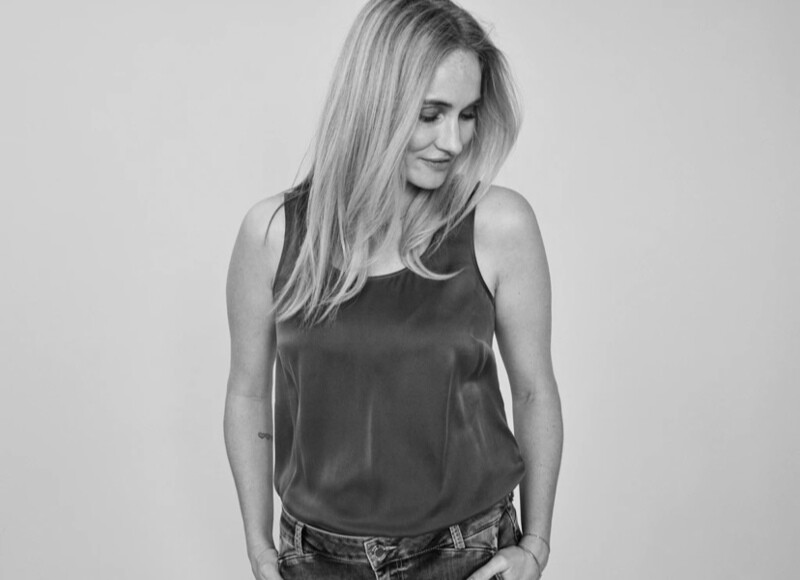Silk Top Black