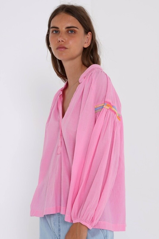 Summer Blouse Pink