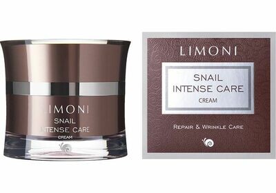 Limoni Snail Intense Care Cream крем Интенсивный для лица с экстрактом секреции улитки 50ml