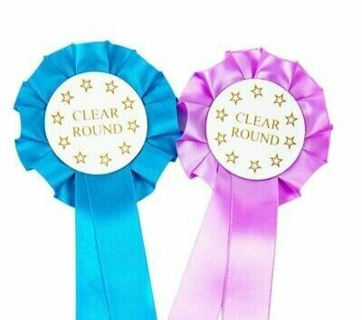 Clear Round Rosettes
