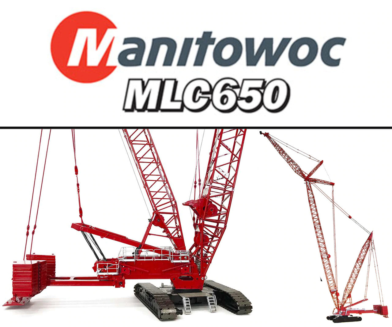 Manitowoc MLC650 Lattice-Boom Crawler Crane with VPC™