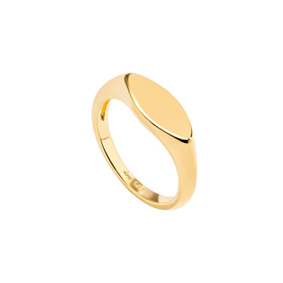 Stevie Pinky Ring (Gold Vermeil)