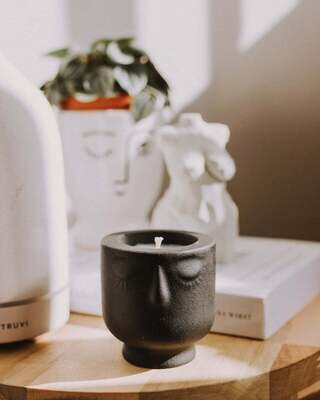 Modern Face Candle