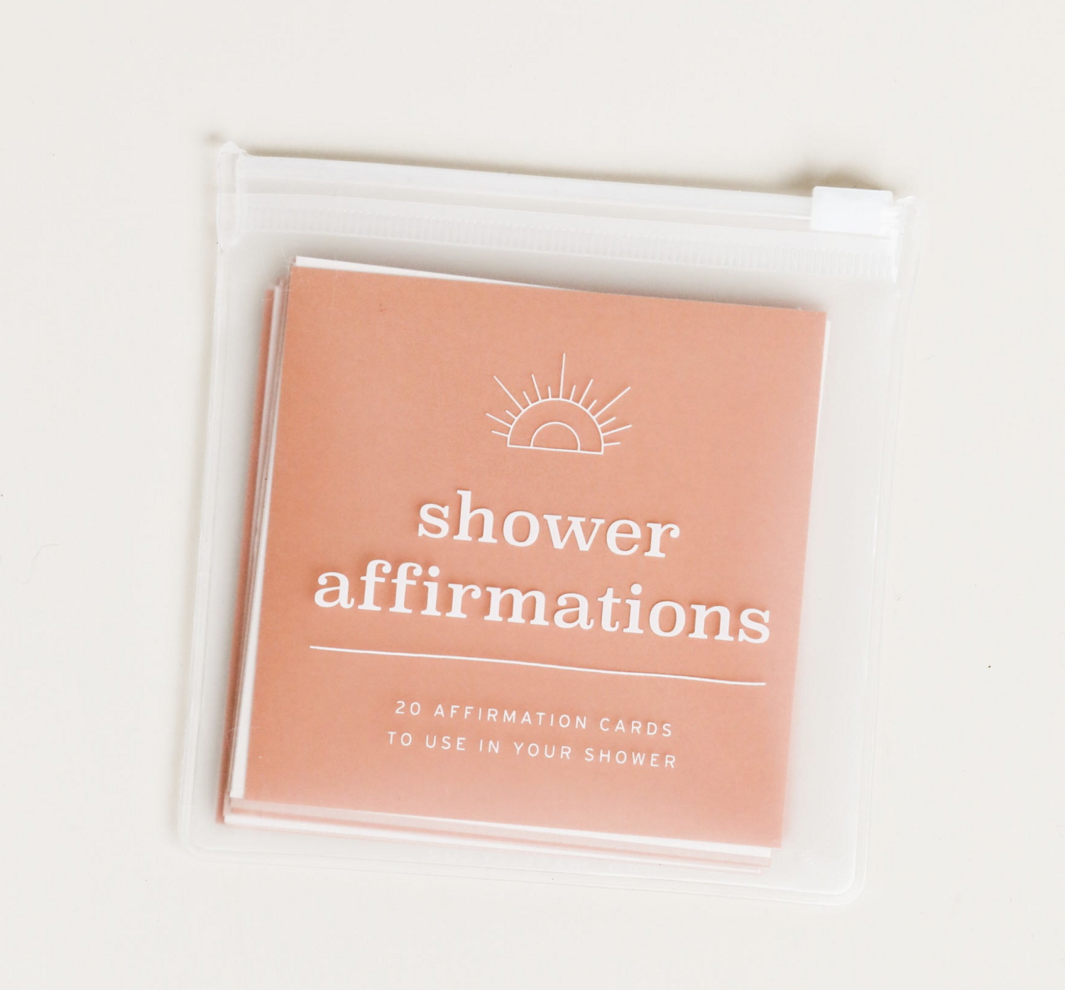 Shower Affirmation Cards