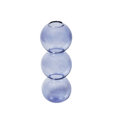 Bubble Shape Glass Vase