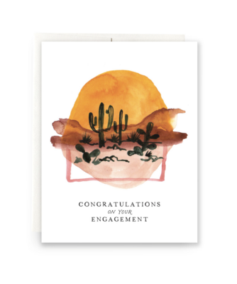 Abstract Cactus Engagement