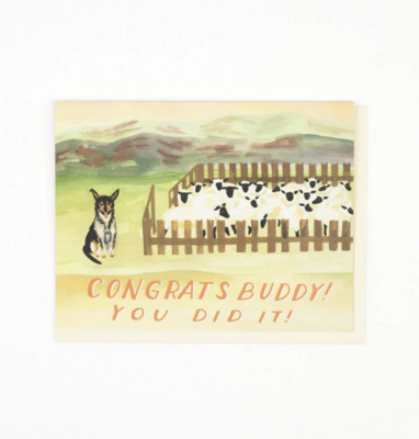Sheep Dog Congrats
